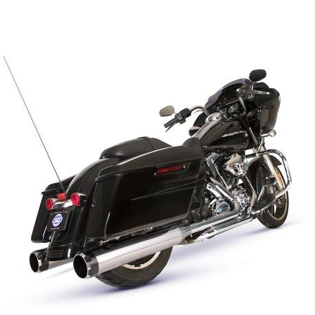 EL DORADO EXHAUST SYSTEM for 2009–2016 TOURING MODELS–Chrome with Black Thruster End Cap
