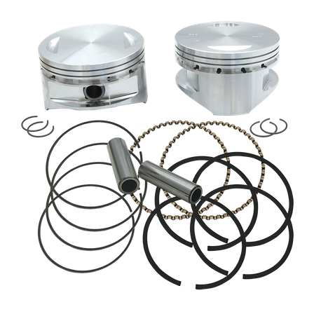 S&S® 4" Bore Forged Pistons for V113"
