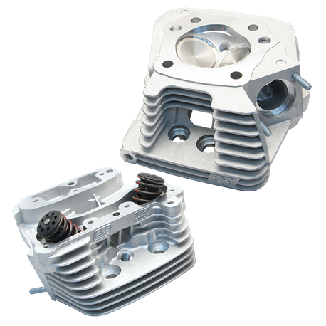 S&S® Super Stock® Cylinder Head Kit For 3-1/2" and 3-5/8" Bore HD® 1984-'99 Big Twins - Natural Aluminum Finish