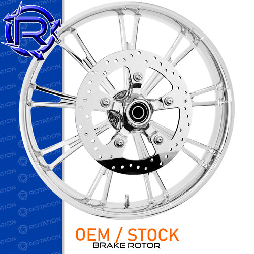 Rotation Thor Chrome Touring Wheel / Rear