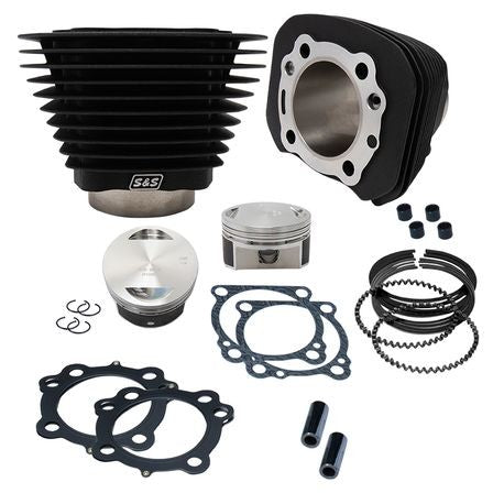 1250cc Conversion Kit for 1986-2021 HD® Sportster® Models - Wrinkle Black Finish