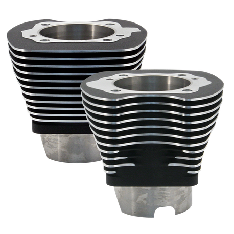 4-1/8" Bore Cylinder Set for 124" V-Series Engines - Wrinkle Black