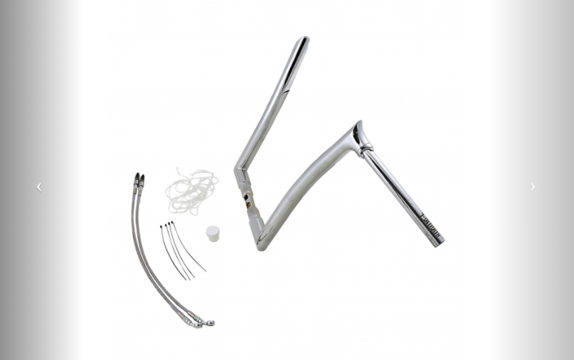 Handlebar Install Kit- 16" Chrome- 15-20 Road Glide Models