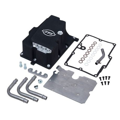 Oil Supply Line Installation Kit for 2006-'17 HD® Dyna® Models - Wrinkle Black