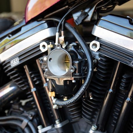 S&S Cycle Super G Black Carburetor Assembly