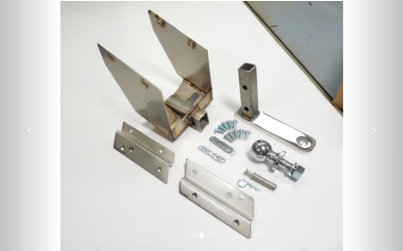 Hidden Trailer Hitch For '96-'08 FLH Touring Models