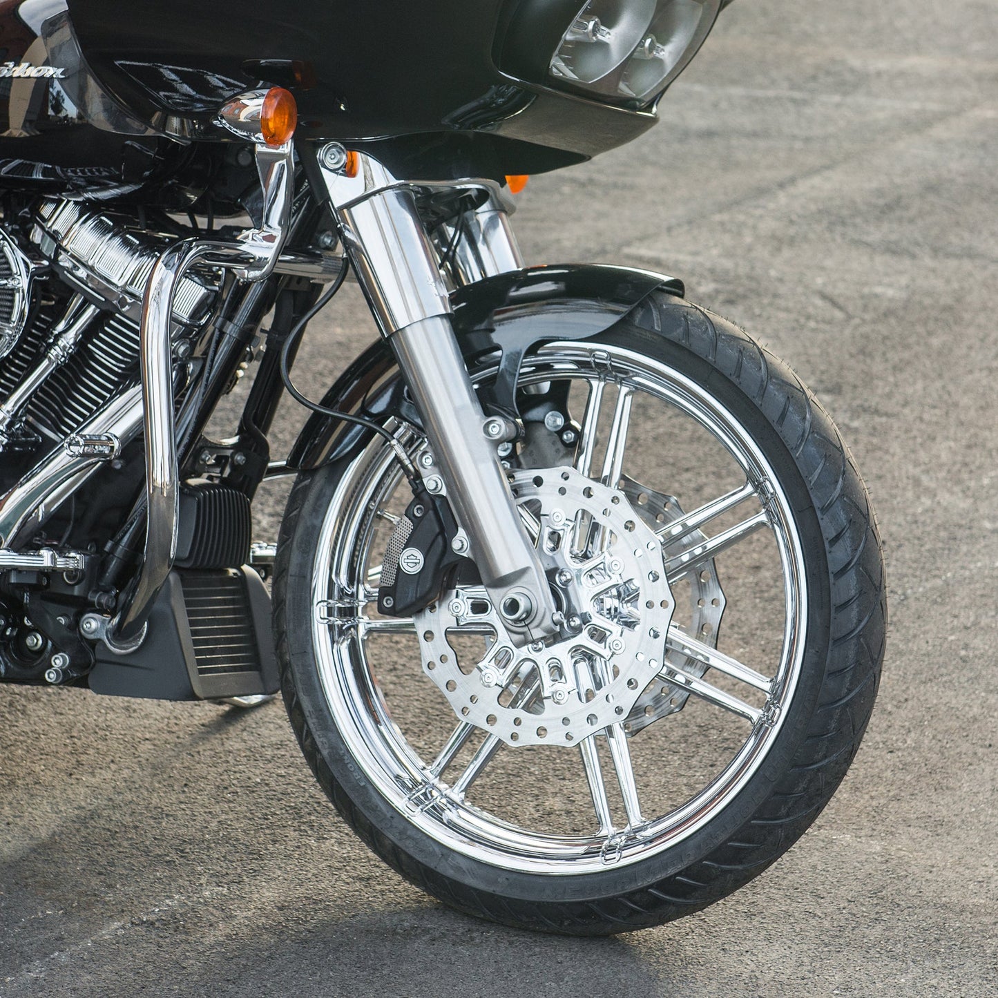 7-VALVE BRAKE ROTORS, CHROME