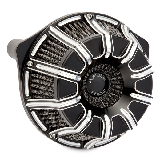 10-GAUGE® INVERTED SERIES AIR CLEANER, BLACK
