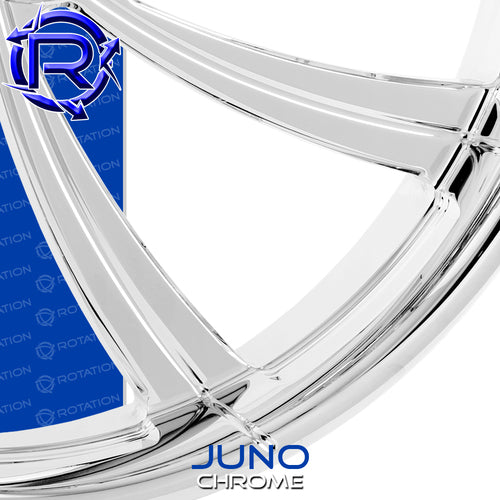 Rotation Juno Chrome Touring Wheel / Rear