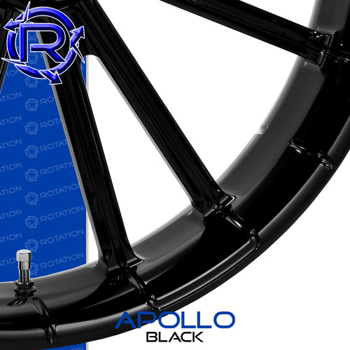 Rotation Apollo Gloss Black Touring Wheel / REAR