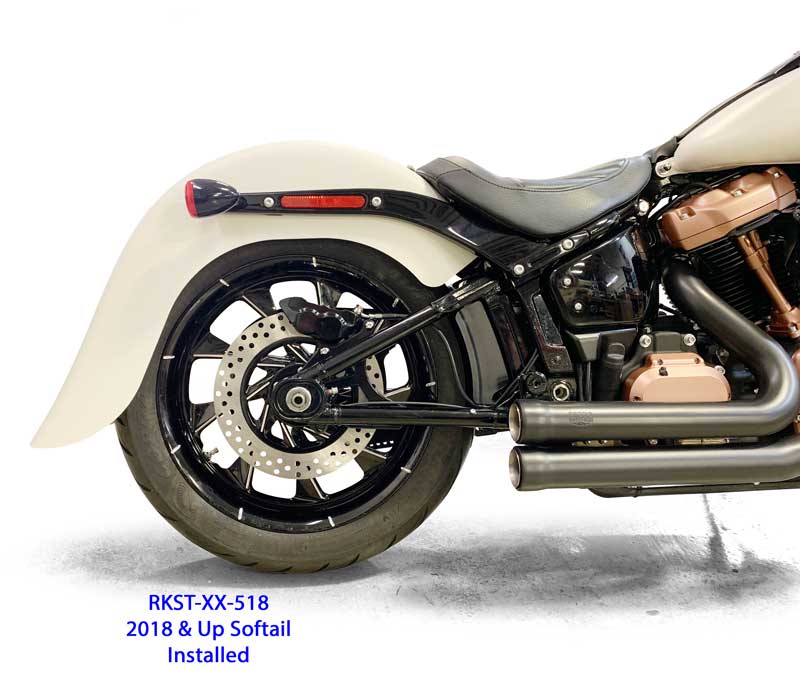 4 PISTON REAR SOFTAIL BRAKE CALIPER KIT