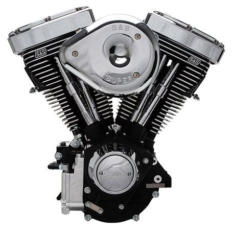 V96R Complete Assembled 50 State Legal Engine For 1984-'98 Carbureted Non-Catalyst Big Twins - Black Finish