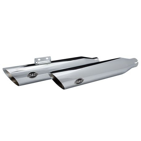 SLASH CUT SLIP-ONS for M8 SOFTAIL® MODELS—Chrome