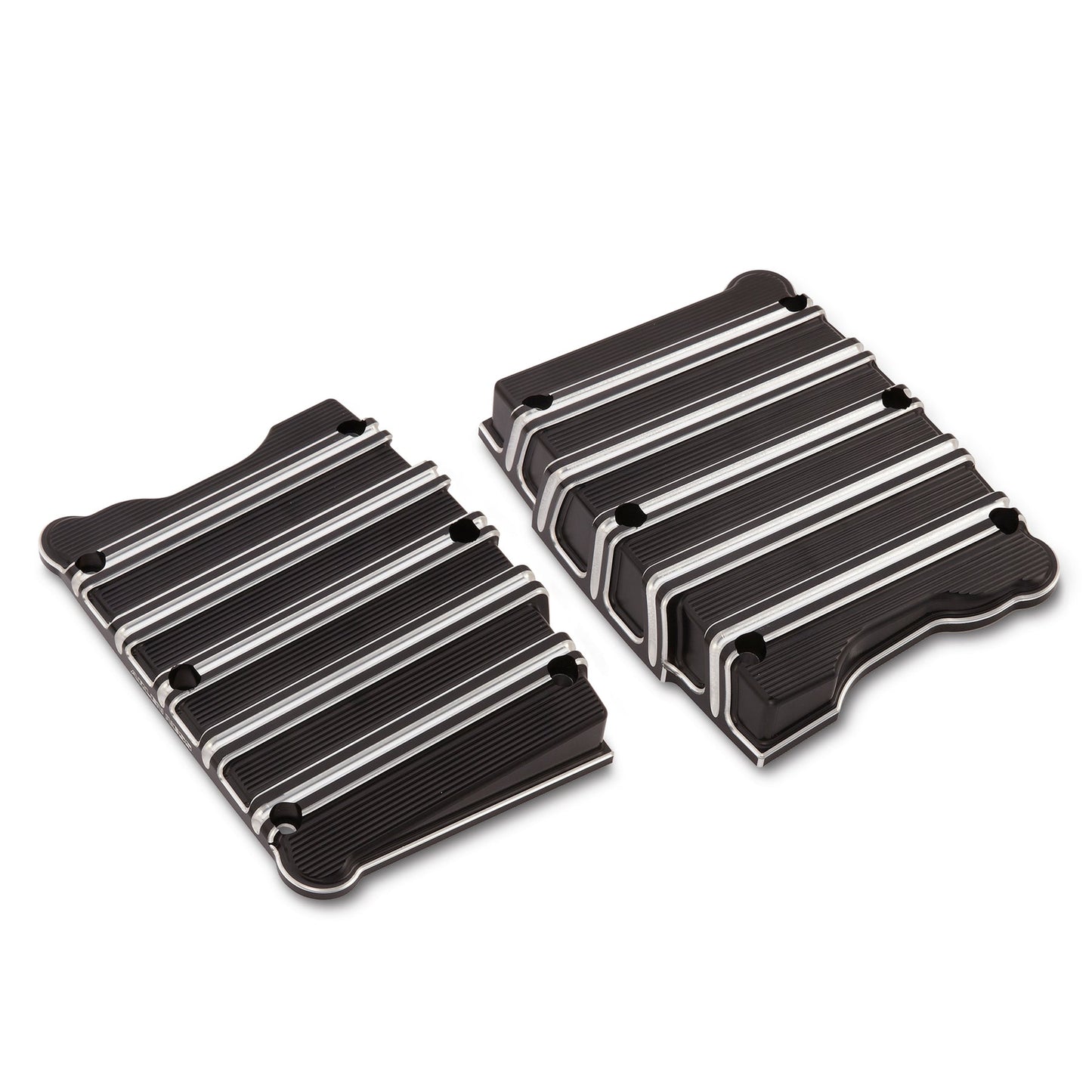 10-GAUGE® TWIN CAM ROCKER BOX COVERS, BLACK
