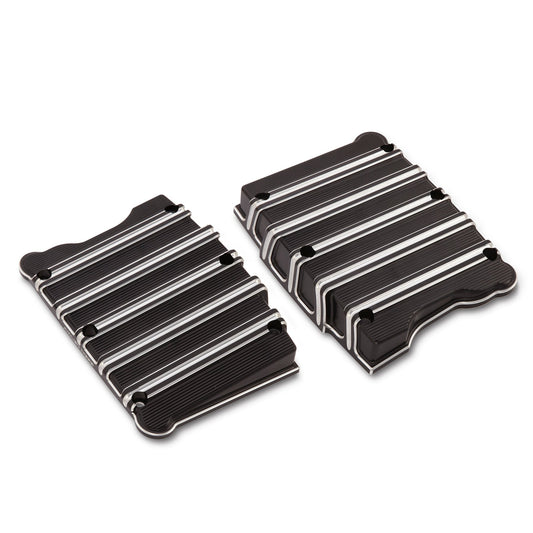 10-GAUGE® TWIN CAM ROCKER BOX COVERS, BLACK