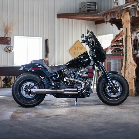 SUPERSTREET 2-1 for STANDARD CHASSIS M8 SOFTAIL® MODELS—Stainless Steel