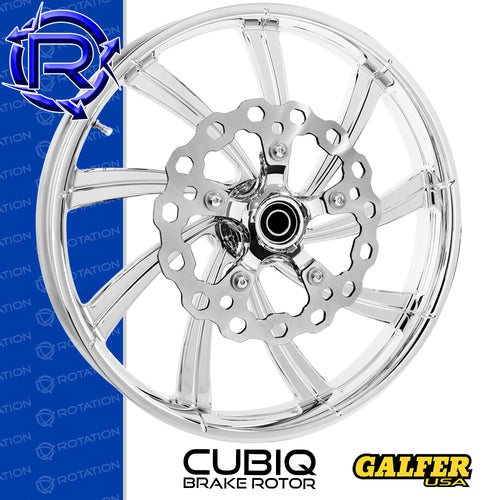 Rotation Juno Chrome Touring Wheel / Front