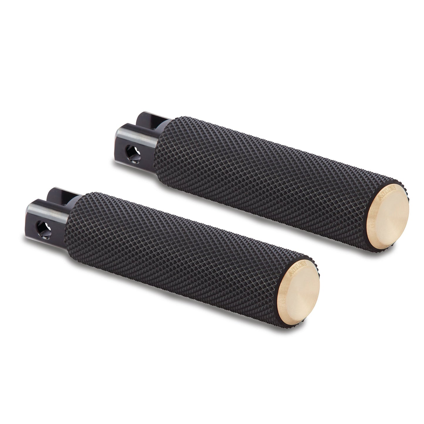 KNURLED FOOTPEGS, BRASS