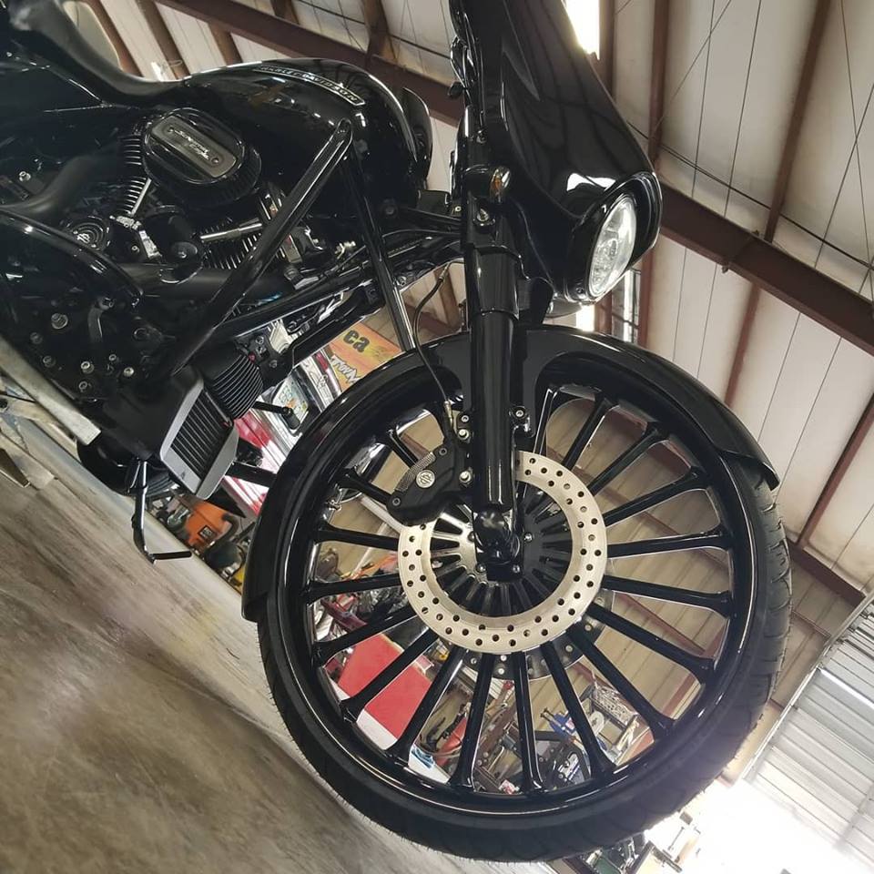 STRAIGHT LINE FRONT WHEEL