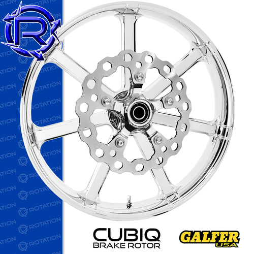Rotation Orion Chrome Touring Wheel / Front