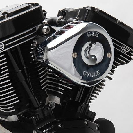 Stealth Air Cleaner Kit with Chrome Mini Teardrop Cover for 2007-Up HD® XL Sportster® Models with Stock EFI