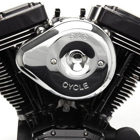 Stealth Air Cleaner Kit with Chrome Teardrop Cover for 2008-2017 HD® Touring Models and 2016-2017 Softail®Models
