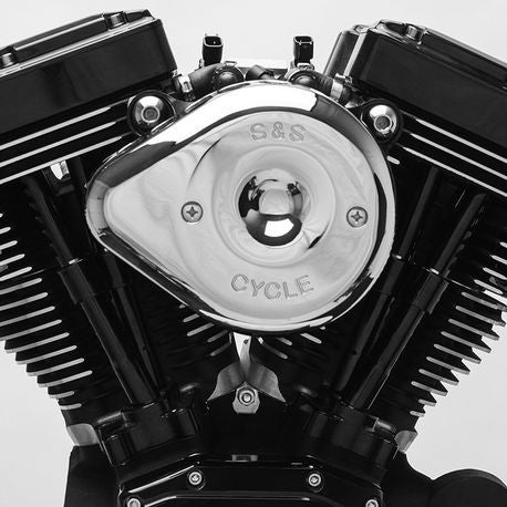 Stealth Air Cleaner Kit with Chrome Mini Teardrop Cover for 2007-Up HD® XL Sportster® Models with Stock EFI
