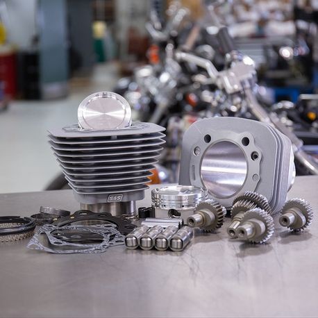 Hooligan Kit - 883cc to 1200cc for 2000-'21 HD® Sportster® Models - Silver