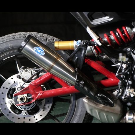 GRAND NATIONAL® EUROPEAN SPEC EC SLIP-ONS for INDIAN® FTR 1200®–Stainless Steel