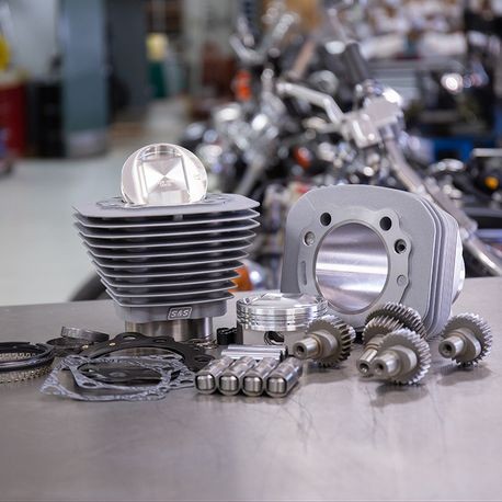 Hooligan Kit - 1200cc to 1250cc for 2000-'21 HD® Sportster® Models - Silver