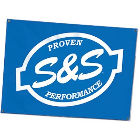 S&S Logo Vinyl Banner - 30"x42"