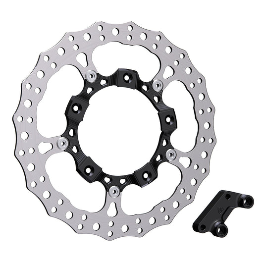 14" BILLET BIG BRAKE ROTORS, BLACK