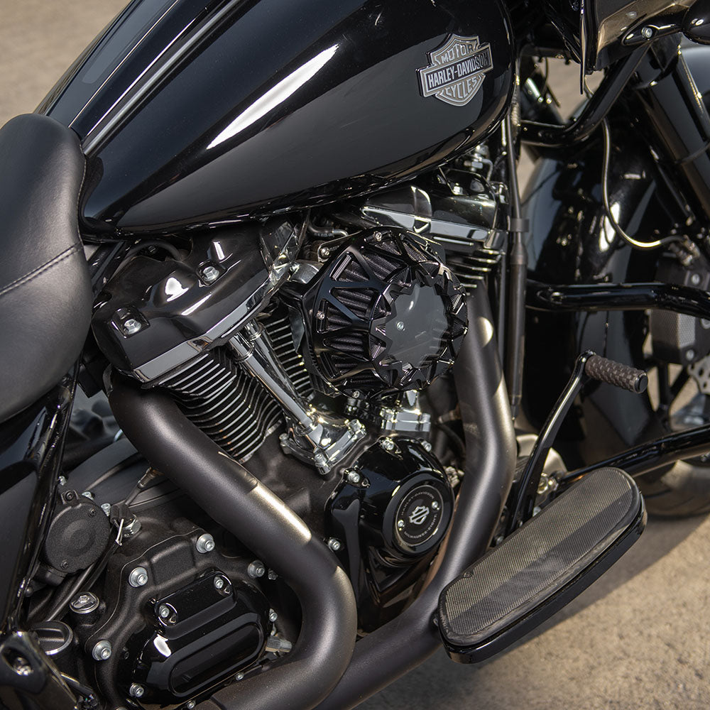 CROSS FIRE AIR CLEANER, ALL BLACK