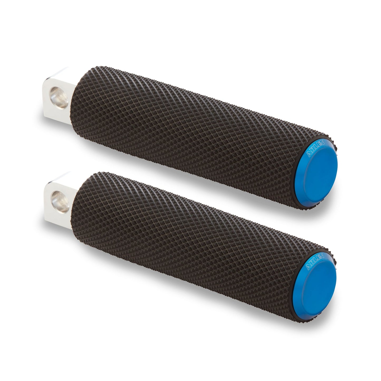 KNURLED FOOTPEGS, BLUE
