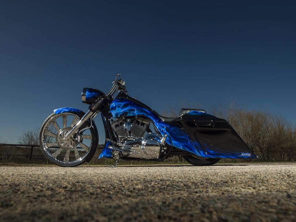 DERAILED FRONT WHEEL