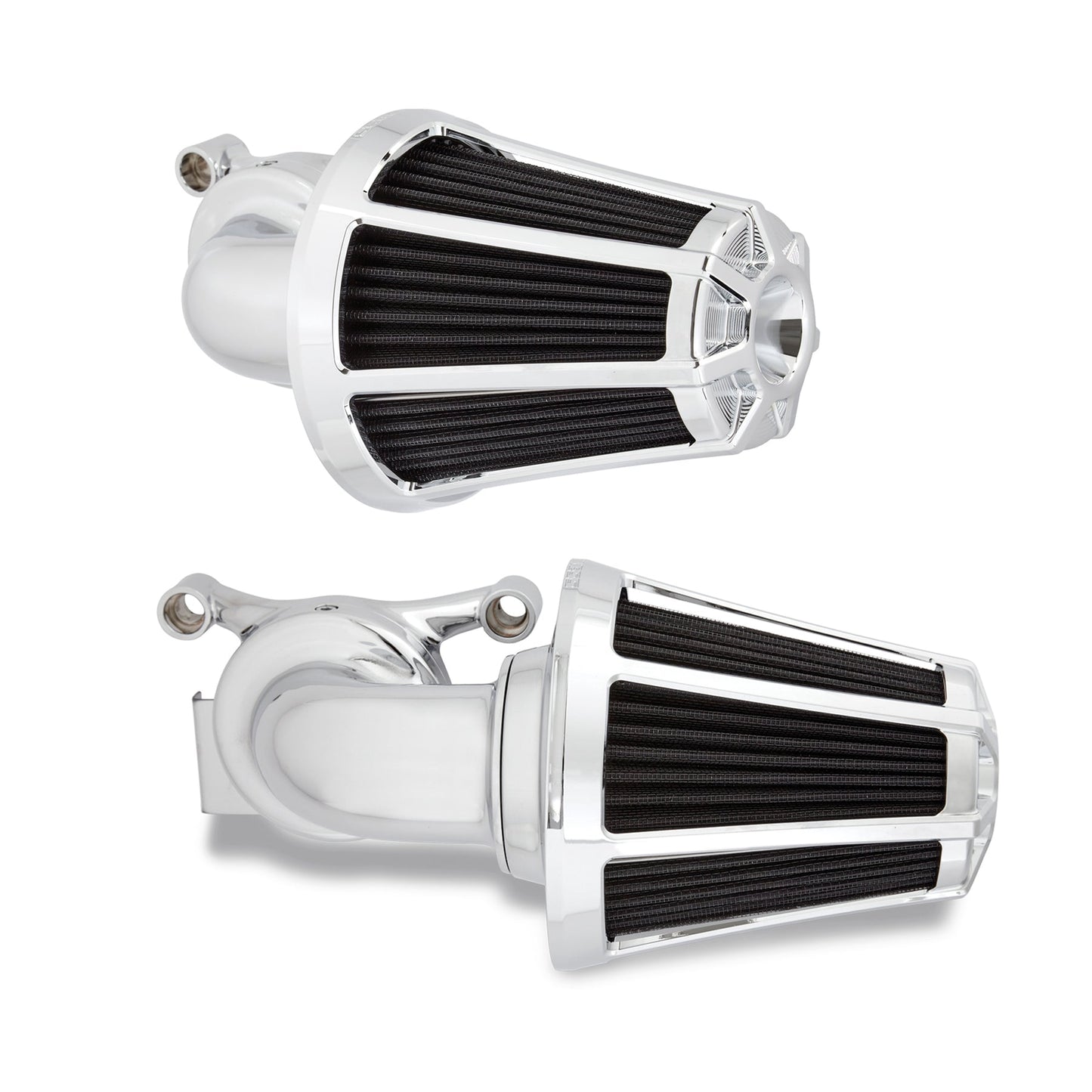 BEVELED® MONSTER SUCKER® AIR CLEANER, CHROME