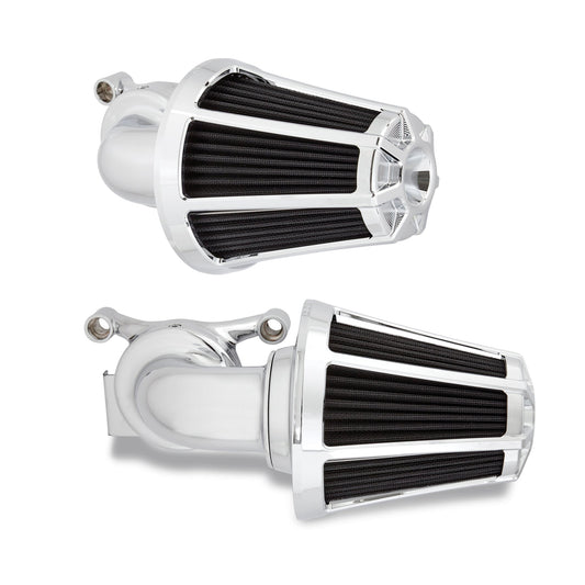 BEVELED® MONSTER SUCKER® AIR CLEANER, CHROME