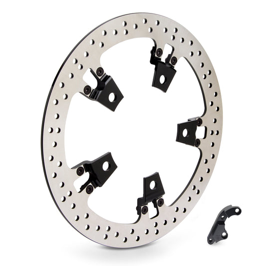 14" BIG BRAKE ROTORS, FLT SPOKE MOUNT