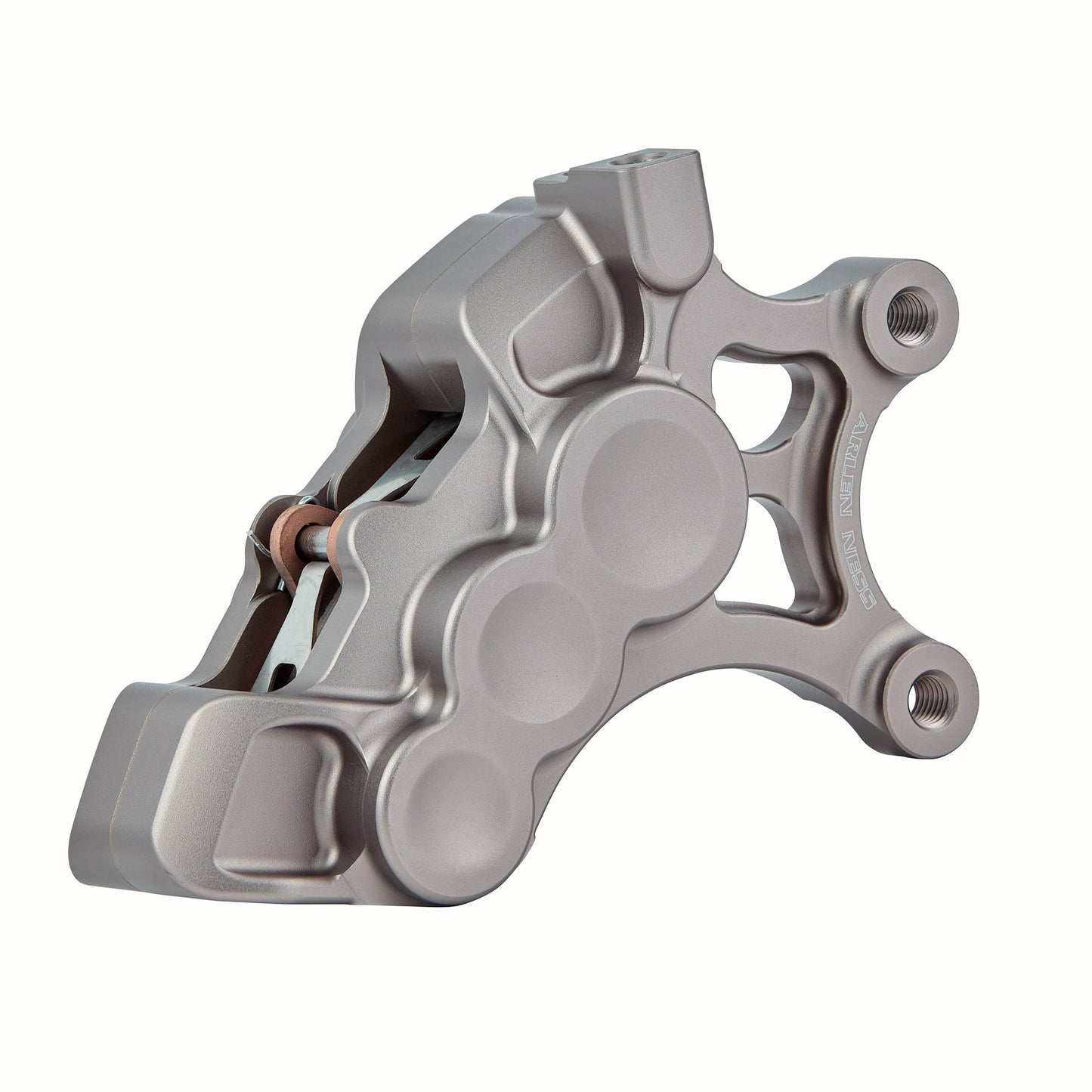 6-PISTON DIFFERENTIAL BORE BRAKE CALIPERS, 14" TITANIUM