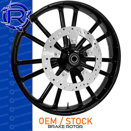 Rotation Apollo Gloss Black Touring Wheel / REAR