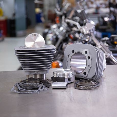 1250cc Conversion Kit for 1986-21 HD® Sportster® Models - Silver Finish