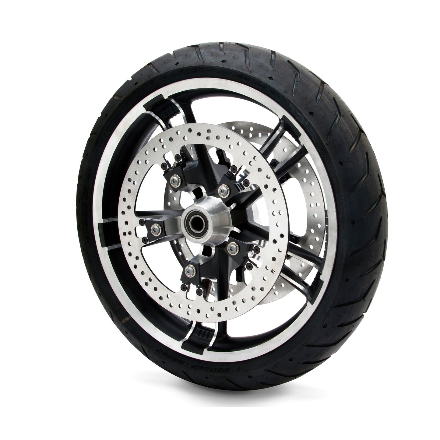 14" BIG BRAKE ROTORS, FLT SPOKE MOUNT