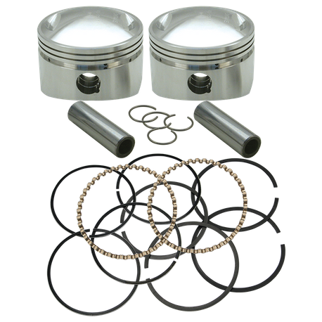 S&S® Forged 3 5/8" Bore Piston Sets For 1936-’84 HD® OHV Big Twins