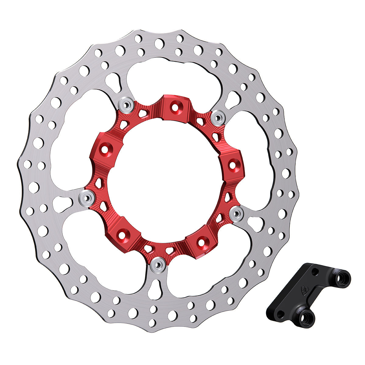 14" BILLET BIG BRAKE ROTORS, RED