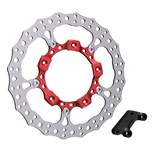 14" BILLET BIG BRAKE ROTORS, RED