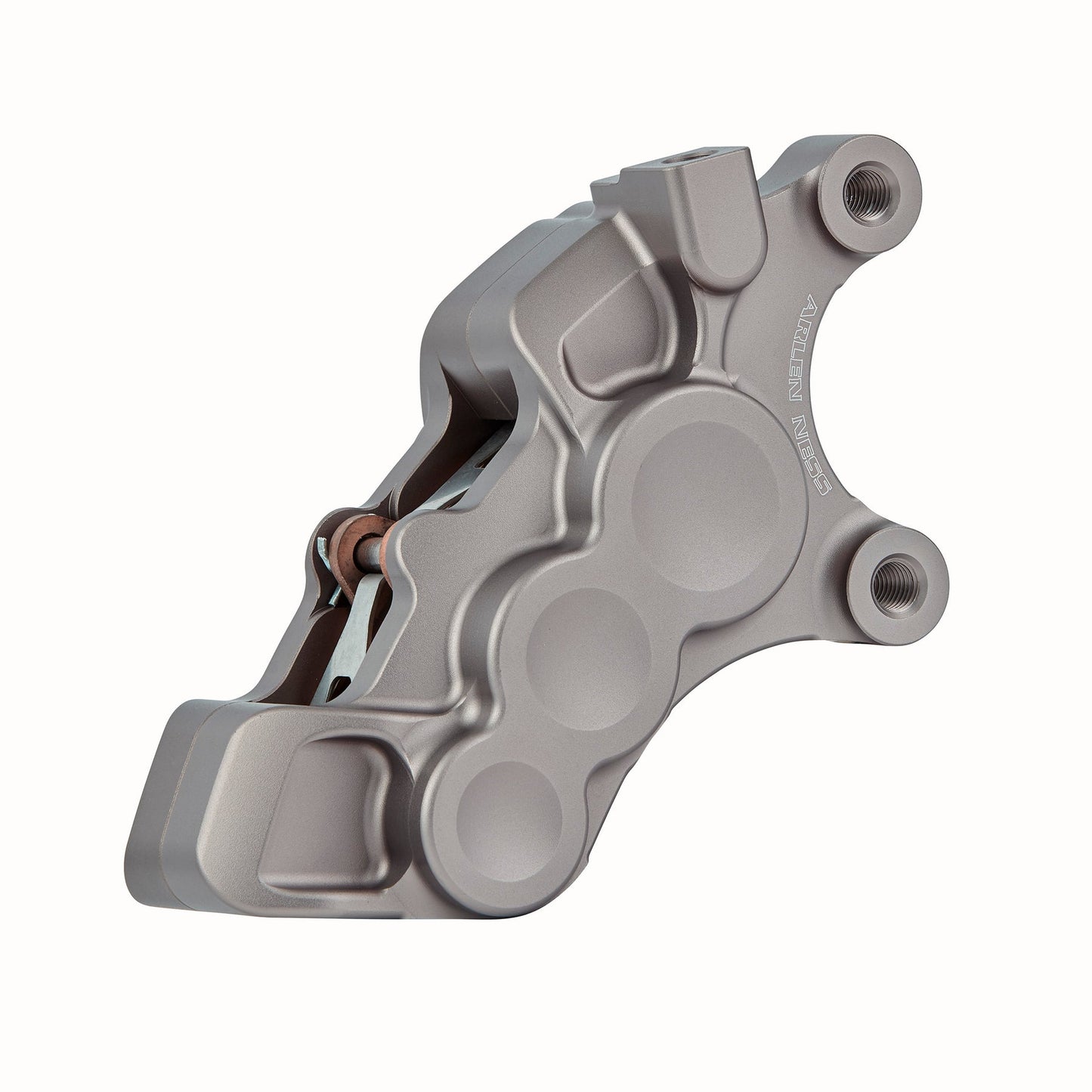 6-PISTON DIFFERENTIAL BORE BRAKE CALIPERS, 11.8" TITANIUM