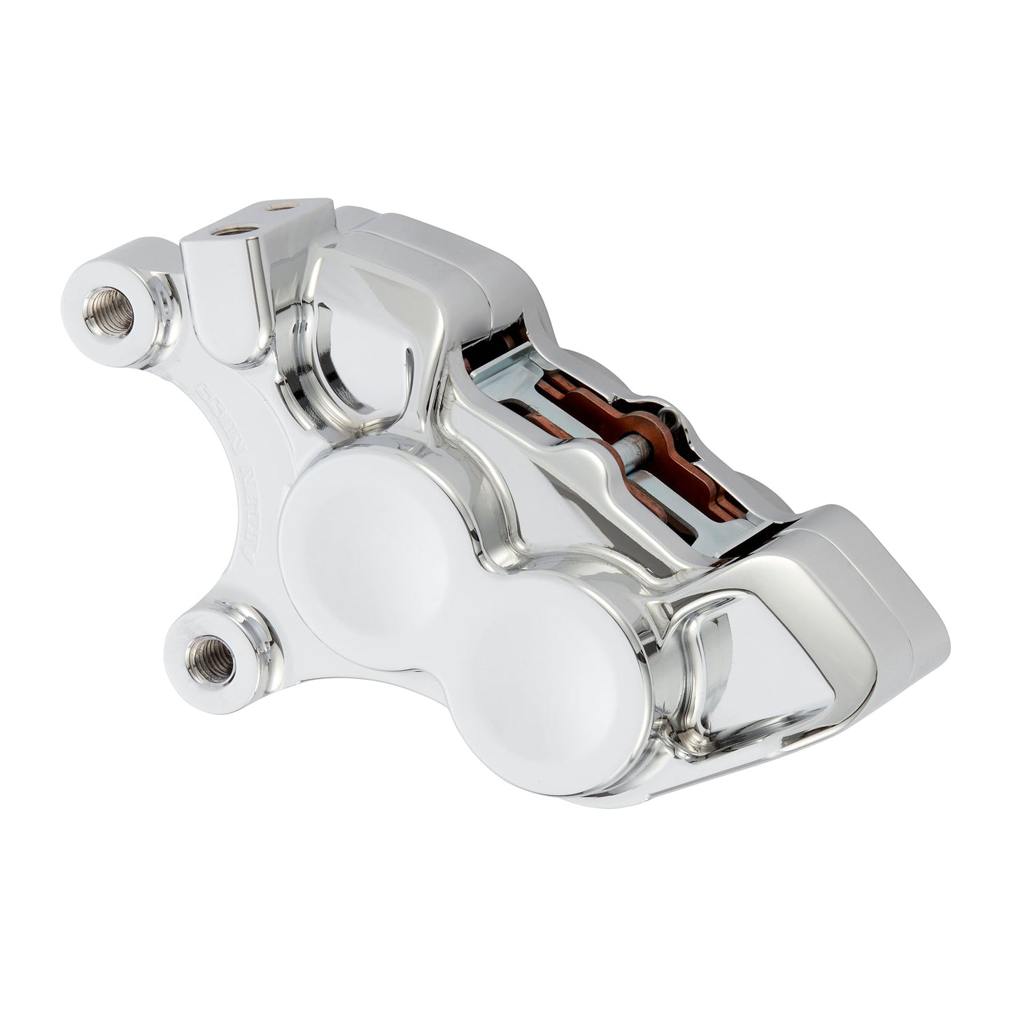 REAR 4-PISTON BRAKE CALIPERS, CHROME