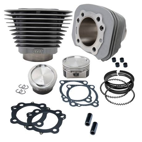 883 to 1200cc Conversion Kit for 1986-2019 HD® Sportster® Models - Silver Finish
