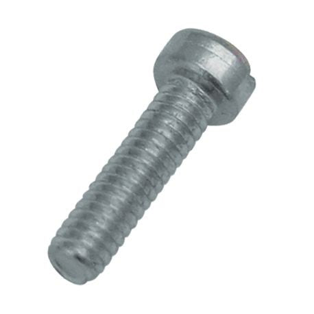 8-32 X 5/8" Zinc-Plated Steel Slotted Flat Head Screw