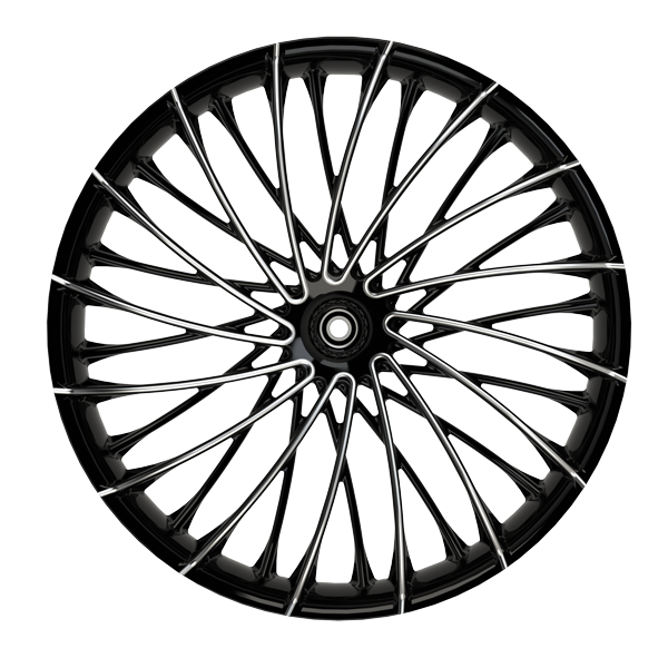 DIRTY SPOKE 3D FRONT WHEEL